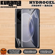 Hydrogel Front + Back Screen Protector Vivo X90 / X90 Pro / X90 Pro+ / X90 Pro Plus / X80 / X80 Pro