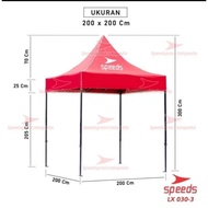 TENDA 2x2 m folding tent exhibition bazaar gazebo tent