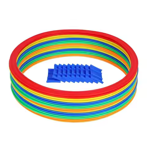 Kids Outdoor Toys Hopscotch Ring Jumping For Kids Sports Outdoor Play Outside Toys Children Garden B