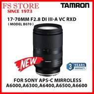 TAMRON 17-70MM F/2.8 Di III-A VC RXD FOR SONY E