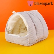BLAZESPARK Parrot Nest, Hanging Cotton Bird Hammock, Pet House Hammock Mini Plush Thickened Bird Hou