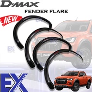 Isuzu DMAX 2021-2022 Slim Fender flare with reflector High Quality(DMAX accessories)