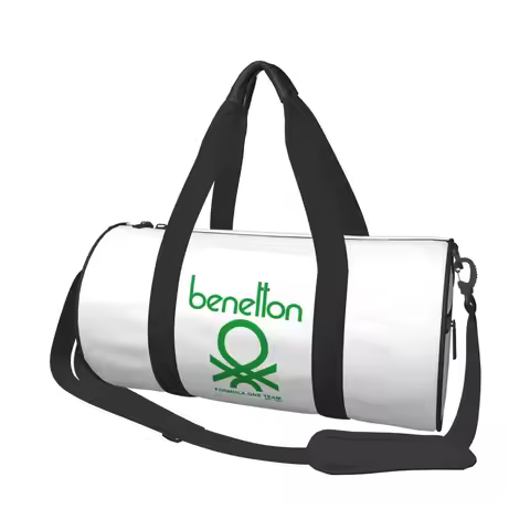 Benetton Large Duffle Gym Bag Multi-Functional Duffle Travel Bags Handbags Fitness bag