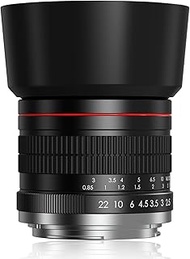 EF Lens for Canon - 85mm f1.8 Medium Telephoto Lenses Manual Camera Portrait Lens for Canon EOS Rebel T8i T7i T7 T6 T3i T2i 4000D 2000D 1300D 850D 800D 600D 550D 90D 80D 77D 70D 50D 6D 5D etc