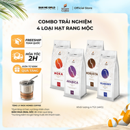 [TIẾT KIỆM] 4 Túi Cà Phê Nguyên Chất 100% Arabica / Robusta / Culi / Moka (1kg) Chính Hãng Ban Me Go