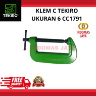 Clamp 6 in C clamp clamp/ TEKIRO TEKIRO Clamp C 6 inch clamp C ORIGINAL CC1791