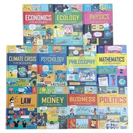 11 Books/Set English story picture books Usborne Money Business for Beginners Junior Business School