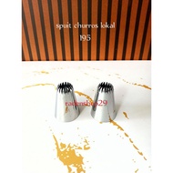 LOKAL Latest local 195 churros cake nozzle 2 pcs