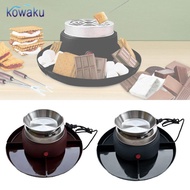 [vsrhkq] Smores Kit Melt Fondue Pot Electric Smores Maker for Family Christmas Indoor