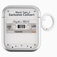 Ilsanggwan 卡式錄音帶 復古 AirPods保護殼 AirPods Pro 2 白色