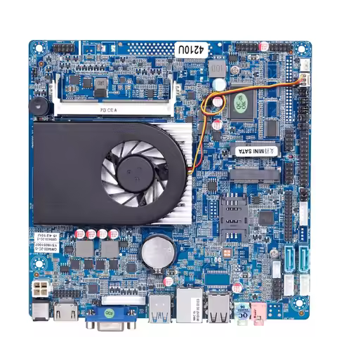 Manufacturer Hot Sale Haswell 4th Gen I3 I5 I7 I5 4300U 1.7GHz DDR3L DC12V Power QM9400H Mini ITX Mo