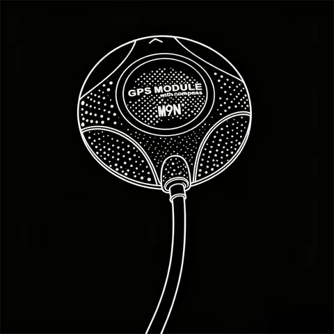 Happy M8N M9N M10 GPS WITH External IST8310 ComPass For PixHawk 2.4.8 PixRacer R15 RC Quadcopter Pla