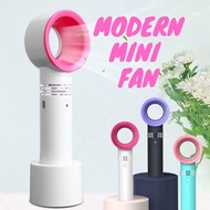 Kipas kecik mini bateri mini fan ✥ Mini fan bladeless fan USB Charging Rechorgeable fan mini aircond☂