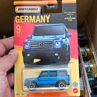 Original MATCHBOX GERMANY 15 MERCEDES benz G500 BLUE biru