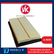 AIR FILTER ASSEMBLY FOR TOYOTA CROSS 2ZR-FXE/FE" A-1039