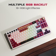 สินค้าศูนย์ไทยประกัน 2 ปี RK ROYAL KLUDGE RK M87 Hot-Swappable มีภาษาไทย Backlit RGB คีย์บอร์ดคอมพิว