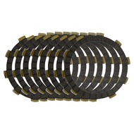 Motorcycle Engine Parts Clutch Friction Plates Kit For YAMAHA FZR400 FZR 400 4DX 3TJ 1WG 3EN FZ400 1