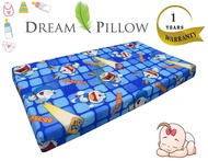 Baby Cot Mattress (95cm x 58cm x 6.5cm)*Random Design*