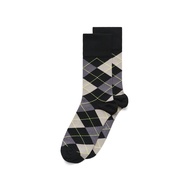 ECCO CLASSIC ARGYLE MID-CUT MENS SOCKS (1-PACK)