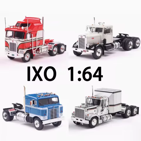 IXO 1:64 1976 Kenworth K100/1950 Kenworth Bullnose/1955 Peterbilt 281 Truck Model Alloy Car Model Ho