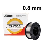 (โฉมใหม่) KANTO ลวดฟลั๊กคอร์ 0.8มิล 1กก. ลวดตู้เชื่อม รุ่น KT-MIG-W80 1 ม้วน