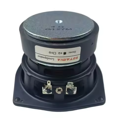 SOTAMIA 1Pcs 4 Inch Subwoofer Speaker 4 Ohm 40W High Power Hifi Audio Bluetooth Speaker Bookshelf Lo