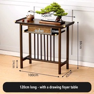 New Chinese style foyer table entering the door and offering a modern minimalist table fantasy table