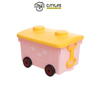 Citylife Train Storage Box - Pink - C7158 18.5L - Citylong