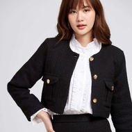 Moonland - Weekend Crop tweed Jacket