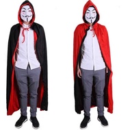 Halloween Vampire Cape Cloak Cosplay Costume for Kids & Adults