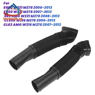1Pair Car Air Duct Intake Hose for   W221 W216 S500 CL550 CL63AMG M278 2006-2013 A2780904782 A278090
