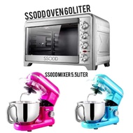 SSODD ELEKTRIK OVEN 60L READYSTOK