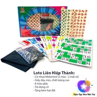 Bộ Đồ Chơi Loto Cao Cấp Nhựa Melamine Giấy In Chất Lượng Board Game Nhiều Người Chơi - Lô Tô Vĩnh Ph