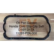 OIL PAN GASKET HONDA CIVIC S5A CITY SX8 (D16Y D17A) (11251-P2A-000)