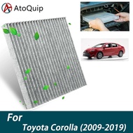Car Cabin Air Filter For Toyota Corolla 2009-2019 Auto Filters Carbon Fiber 87139-02020 87139-02090 