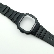 Casio Original G-Shock Square Case DW-5000/5600BB/LS GW-B5600 Watchband Resin Strap Pin Buckle Matte