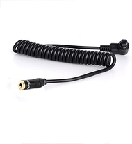 HangTon 2.5mm Female to N3 Remote Shutter Release Cable Adapter for Canon R3 R5 1DX 6D 7D 5D MKIII 6