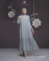 MIDI DRESS RAYON MOTIF BY NADHEERA LUXURY / YOLAA MIDI DRESS / GAMIS MIDI CANTIK / DRESS MIDI MOTIF