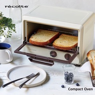 日本recolte Compact 電烤箱 奶油白