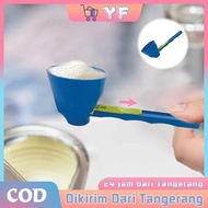 2-in-1 Funnel Spoon Protein Powder Sliding Spoon/ Egg Yolk Separator Funnel/ Measuring Spoon/ Measur