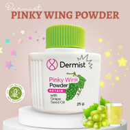 แป้งเดอร์มิสท์ แป้งฝุ่นเนื้อละเอียดมีกริ้ตเตอร์ ฟรุ้งฟริ้ง ( Dermist Pinky Wink Powder )