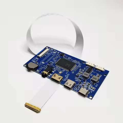 1366×768 30 pin EDP LCD Controller Board kit portable monitor Driver type-c mini hdmi for 14-Inch N1