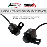 DOMINO Mini Driving Light Mirror Mount Switches Hazard Fog Light ON OFF ON Switch 3WAY