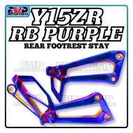 REAR FOOTREST STAY Y15ZR Y15 TITANIUM