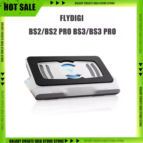 Flydigi Laptop Cooler BS2/BS2 pro BS3/BS3 pro Overclocking Pressure Air Dual Noise Reduction Intelli