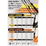 AWA-SHIMA CAST VIPER / SPIN VIPER FISHING ROD