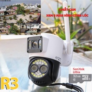 Camera 3 MẮT KÉP Ngoài Trời Yoosee 9MP - Kết nối WIfi nhanh chóng - Xem 3 màn hình cùng lúc - Bảo hà