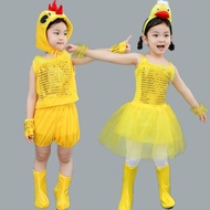Children's Duck Costume Chick Costume Little Yellow Duck Dance Toddler Little Duck Come on Cartoon
