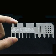 MOSHI MS002 Etching Plate Bending Device Auxiliary Ruler for Gundam Gunpla GK DIY Mecha Model Buildi