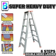 Ladder STRONG MAN  Double Sided Super Heavy Duty 6 Steps